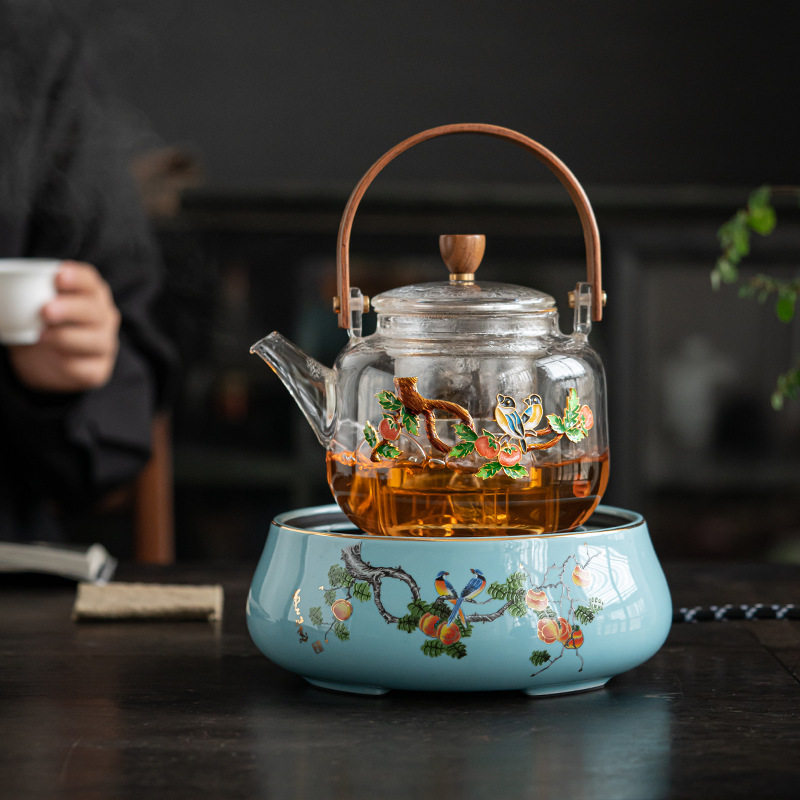 家用全自动电陶蒸汽煮茶炉套装