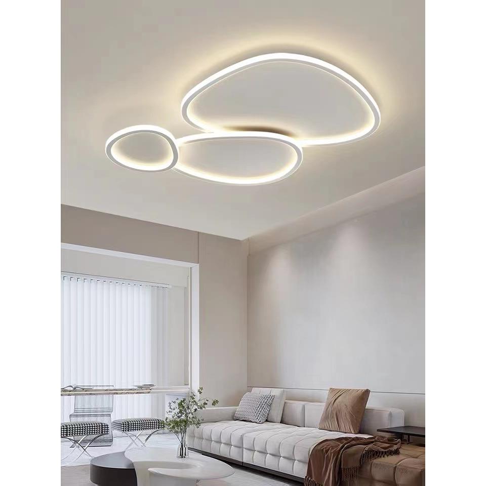 年新款le吸顶灯客厅主灯简气约QH-1907现灯代大极简书d房卧室全屋