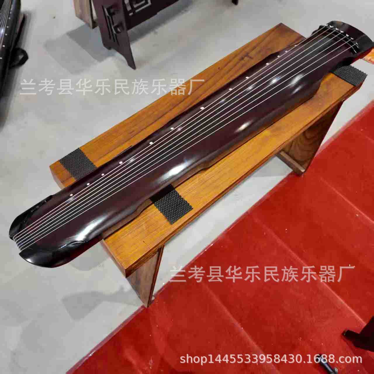 仲尼伏羲式手工老桐木古琴