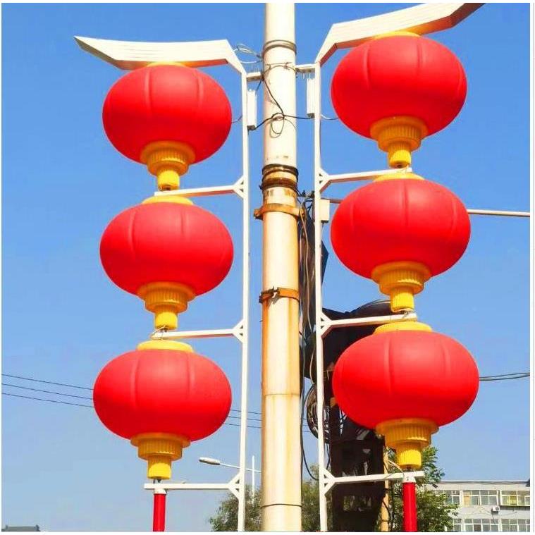 led笼户外灯笼AL567640路灯红灯串南瓜磨砂灯结冬防水节日中国led