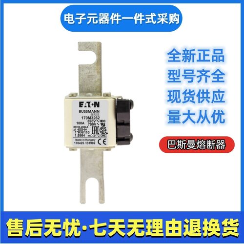 巴斯曼170M3262-170M3265熔断器