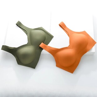 一次性内清仓衣文胸四季可穿无痕内衣女无钢圈聚拢运动胸罩薄款背