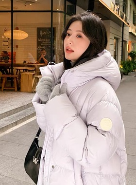 白灵儿短款棉服女 2025冬季新款超好看泡芙面包服 加厚羽绒服外套