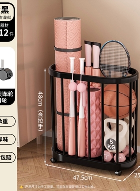 移动家用脏衣篮脏衣篮可移动带轮净衣收纳衣服大容量衣篓洗衣篮