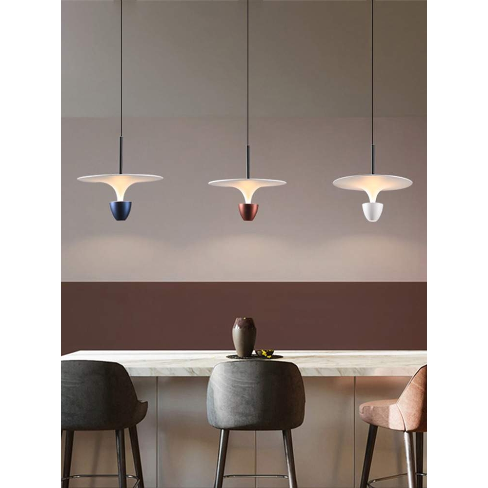 床头吊灯现代简约北欧设计师长线创意个性吧台餐厅卧室水母小吊灯