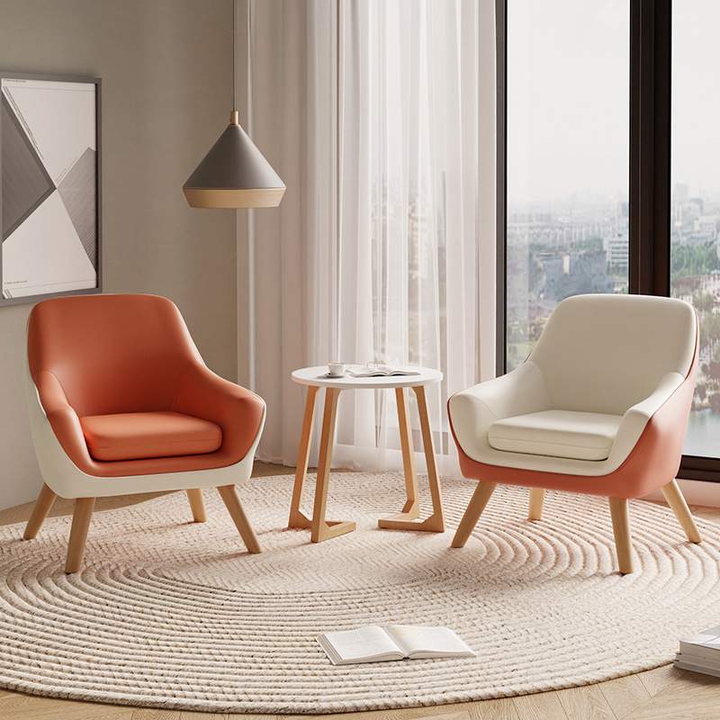 阳台休闲椅子懒人沙发小户型卧室办公轻奢新品现代简约单人沙发椅