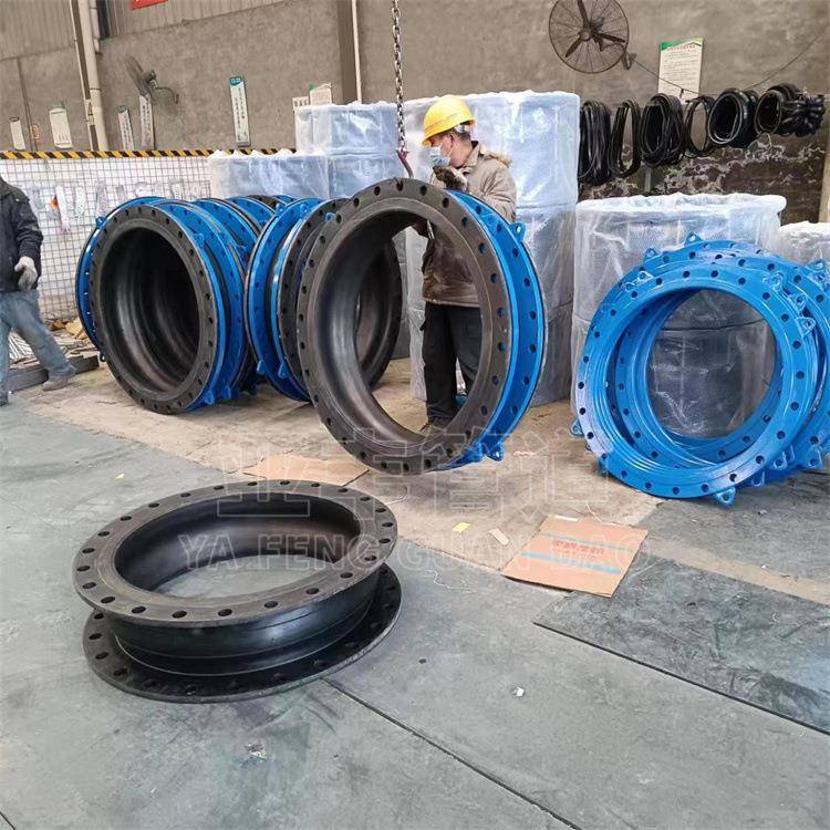 橡胶柔性连接防拉脱橡胶接头排水系统用翻边橡胶接头耐酸碱耐腐蚀