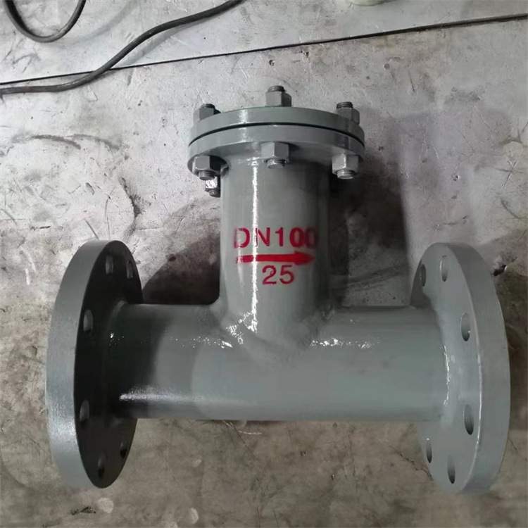 SRT-16P DN125过滤器 T型过滤器 铸钢材质 法兰连接 SRT-16C