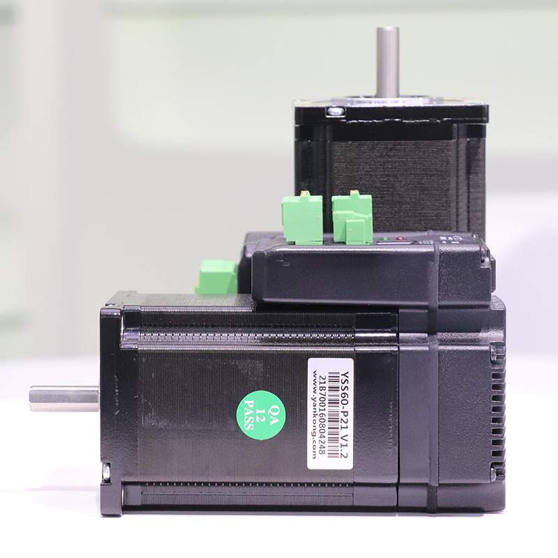 研控YSS60-P/YSS60-R系列60mm集成式电机脉冲RS485闭环步进一体式