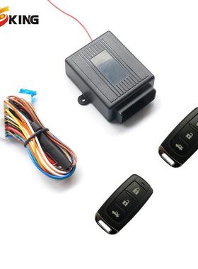 12V汽车keyless免匙进入遥控中控锁系统负触发尾箱功能英文包装