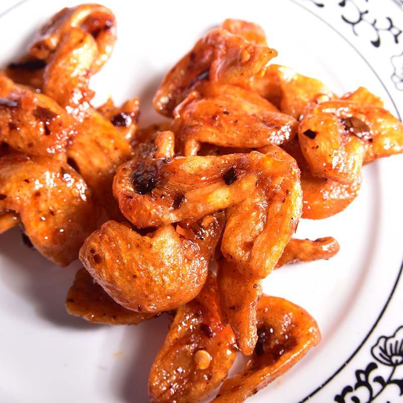 烧鸡公素食麻辣烧烤味风味休闲小吃零食品追剧解馋小零食批发