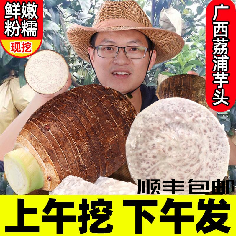 【顺丰包邮】广西荔浦大芋头新鲜正宗农家自种蔬菜香芋头牛奶芋头