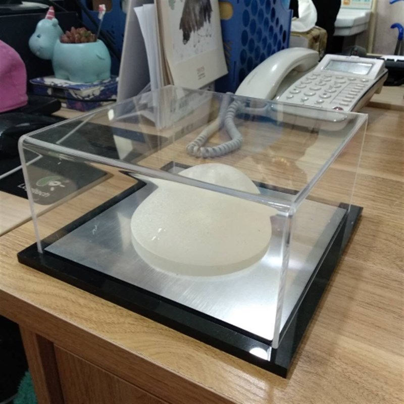 定制透明亚克力展览柜陈列柜罩子博物馆珠宝柜防尘展示罩摆件台