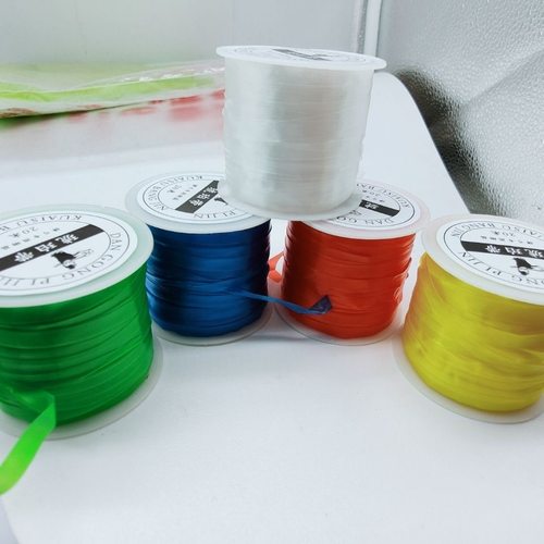 琥珀弹力线20米扁皮筋加强版