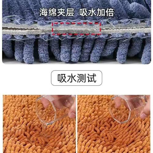 圆垫子圆形地毯吊篮摇椅垫电脑椅垫儿童防L滑垫纯色加厚长毛宠物