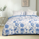 爱丽丝花园60支青花瓷全棉四件套被套纯棉床单高级感套件床上用品