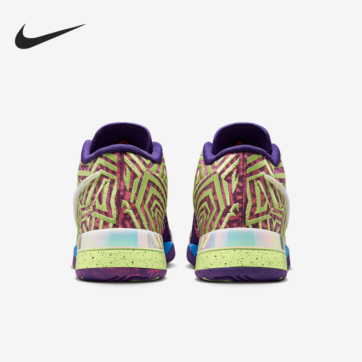 Nike/耐克正品新款男士中帮耐磨拼接实战篮球鞋IB1271-500