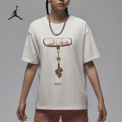 耐克女士运动休闲宽松短袖