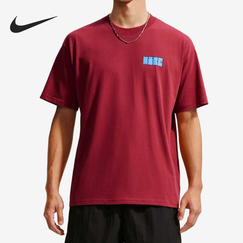 Nike/耐克正品男士落肩舒适柔软运动休闲圆领T恤JF6384-613
