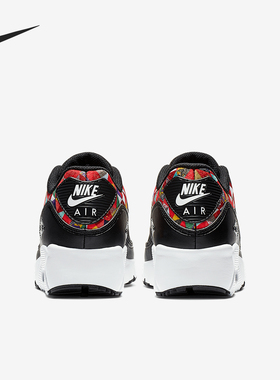 Nike/耐克正品秋冬新款GS女子大童拼接气垫跑步鞋BV6659-011