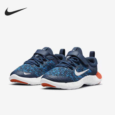 Nike/耐克正品Free RN 5.0 赤足大童透气低帮运动鞋 CZ3996-410