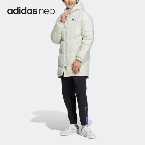 Adidas阿迪达斯男女中长款羽绒服