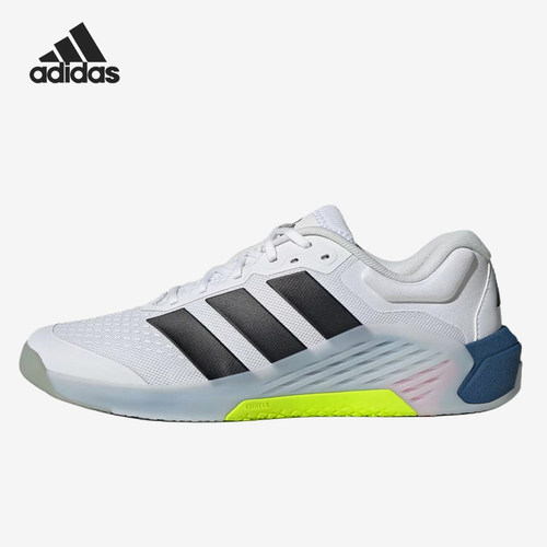 Adidas/阿迪达斯正品DROPSET4贴合白黑男网面经典训练鞋JR4680