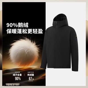 李宁正品荣耀金标系列男子轻盈舒适透气百搭保暖羽绒服AYMV793