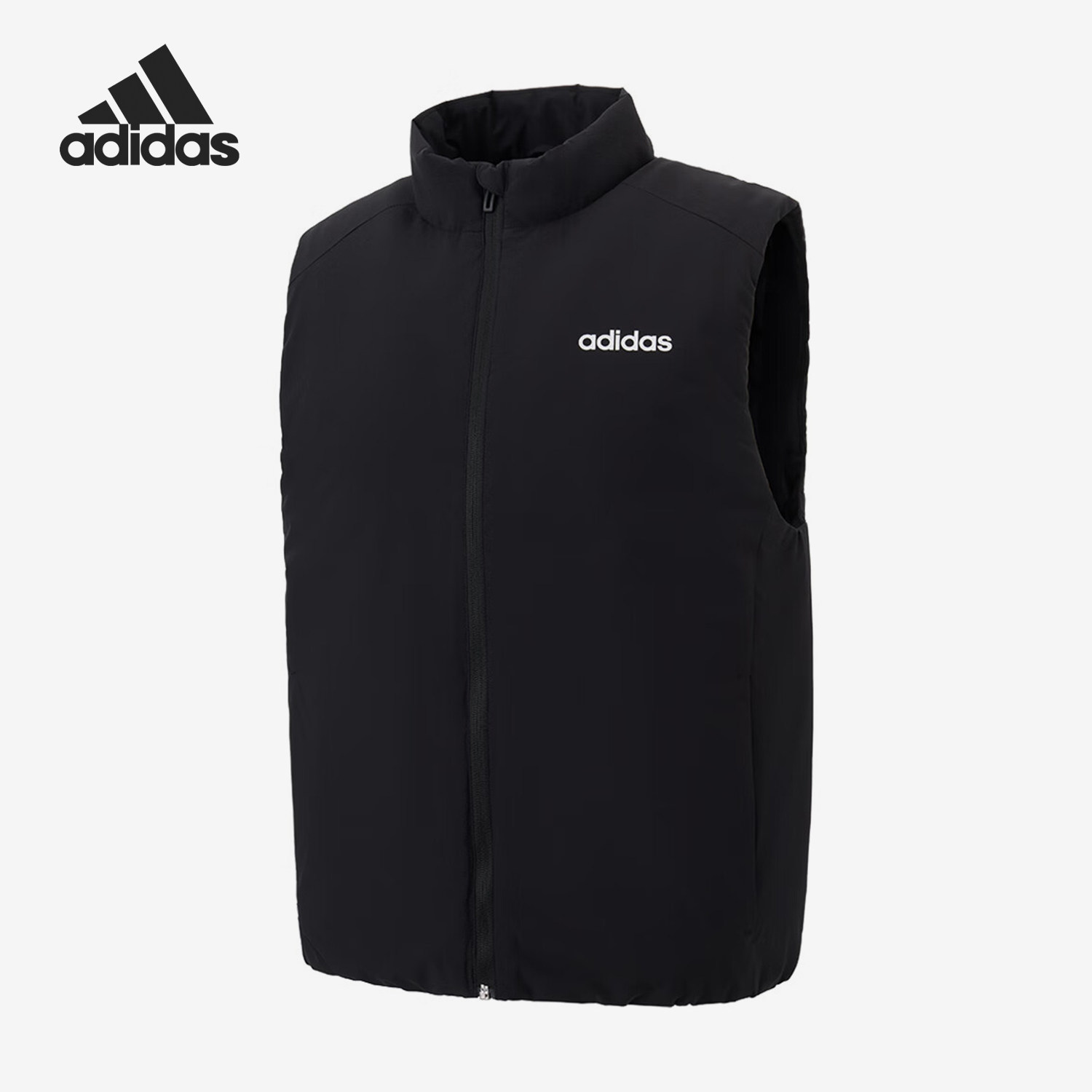 Adidas/阿迪达斯正品冬季男女休闲保暖运动立领拉链马甲JL9644,运动服/休闲服装,棉马甲,淘宝优惠券,粉丝福利购,淘宝优惠卷