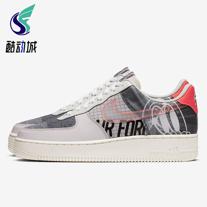 Nike/耐克正品Air Force 1男士运动低帮轻便休闲板鞋CI0066-600