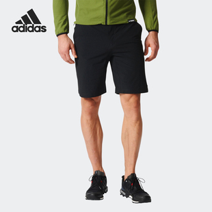 简约休闲梭织短裤 Adidas 男子时尚 夏季 AZ7328 阿迪达斯正品