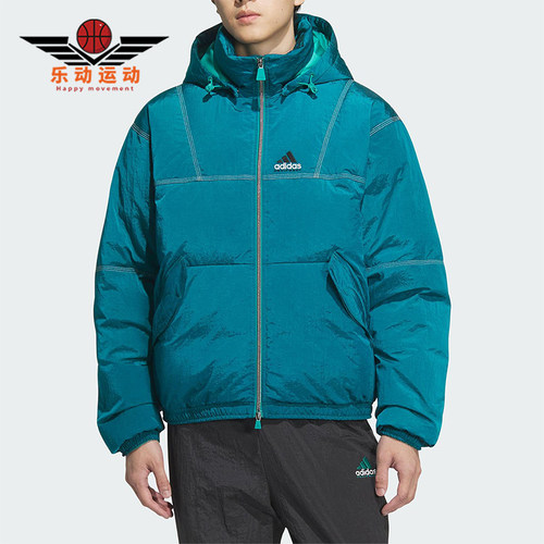 Adidas/阿迪达斯正品EQT DOWN JACKET男士经典保暖羽绒服KA7980