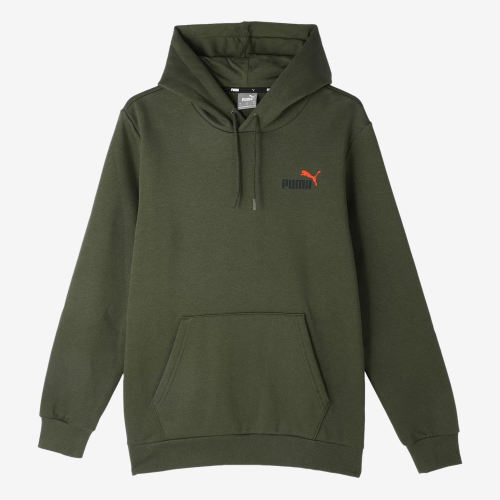 Puma彪马正品ESS+2Col男加绒连帽套头保暖运动休闲卫衣674471-76
