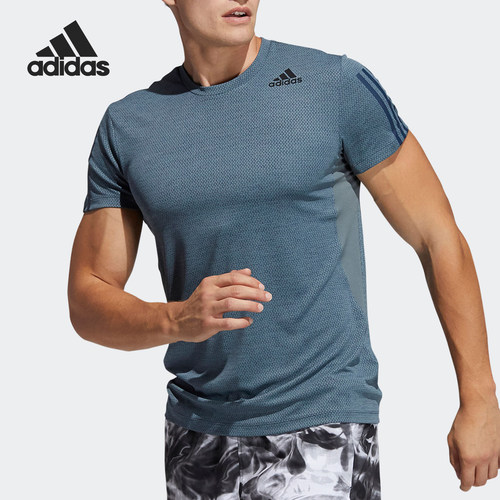 Adidas/阿迪达斯正品H.RDY 3S TEE 男子透气短袖T恤 GP7659