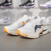 李宁正品 ARZU005 烈骏8 PRO男子网面透气耐磨低帮稳定支撑跑鞋