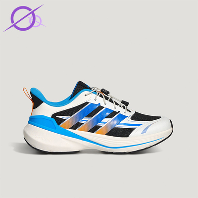 Adidas/阿迪达斯正品2026春季款儿童耐磨低帮抽绳跑步鞋KI5069