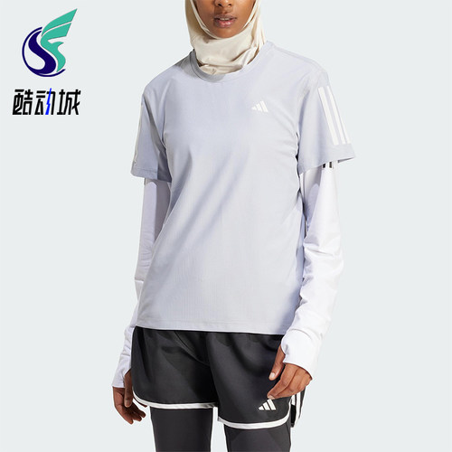 Adidas/阿迪达斯正品夏季新款女士经典瑜伽健身训练短袖T恤IP2041