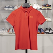 李宁正品 APLV442 国家队系列女子高弹透气亲肤翻领短袖 POLO衫