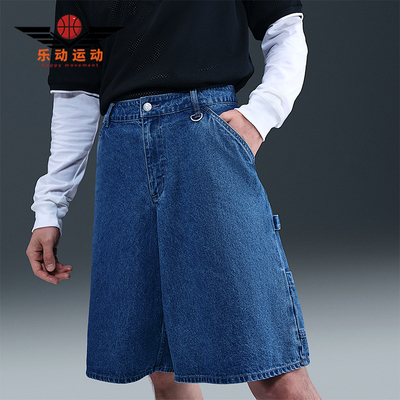 Nike/耐克正品夏季男士拉链宽松牛仔休闲经典时尚短裤IO7868-431