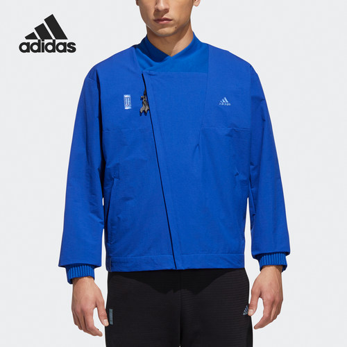 Adidas/阿迪达斯正品休闲男子运动透气时尚潮流外套 GL0404
