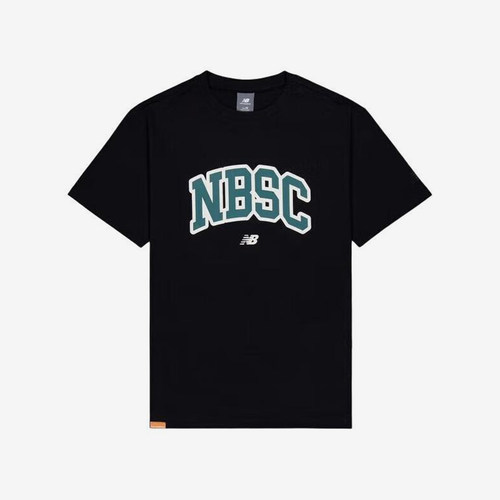 New Balance/NB正品夏季新款男子字母印花潮流短袖T恤AMT42322-BK