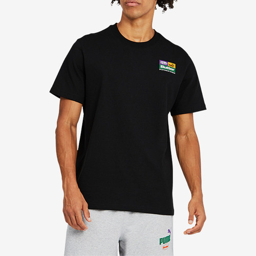 Puma/彪马正品新款男子时尚透气圆领休闲短袖T恤532442-01