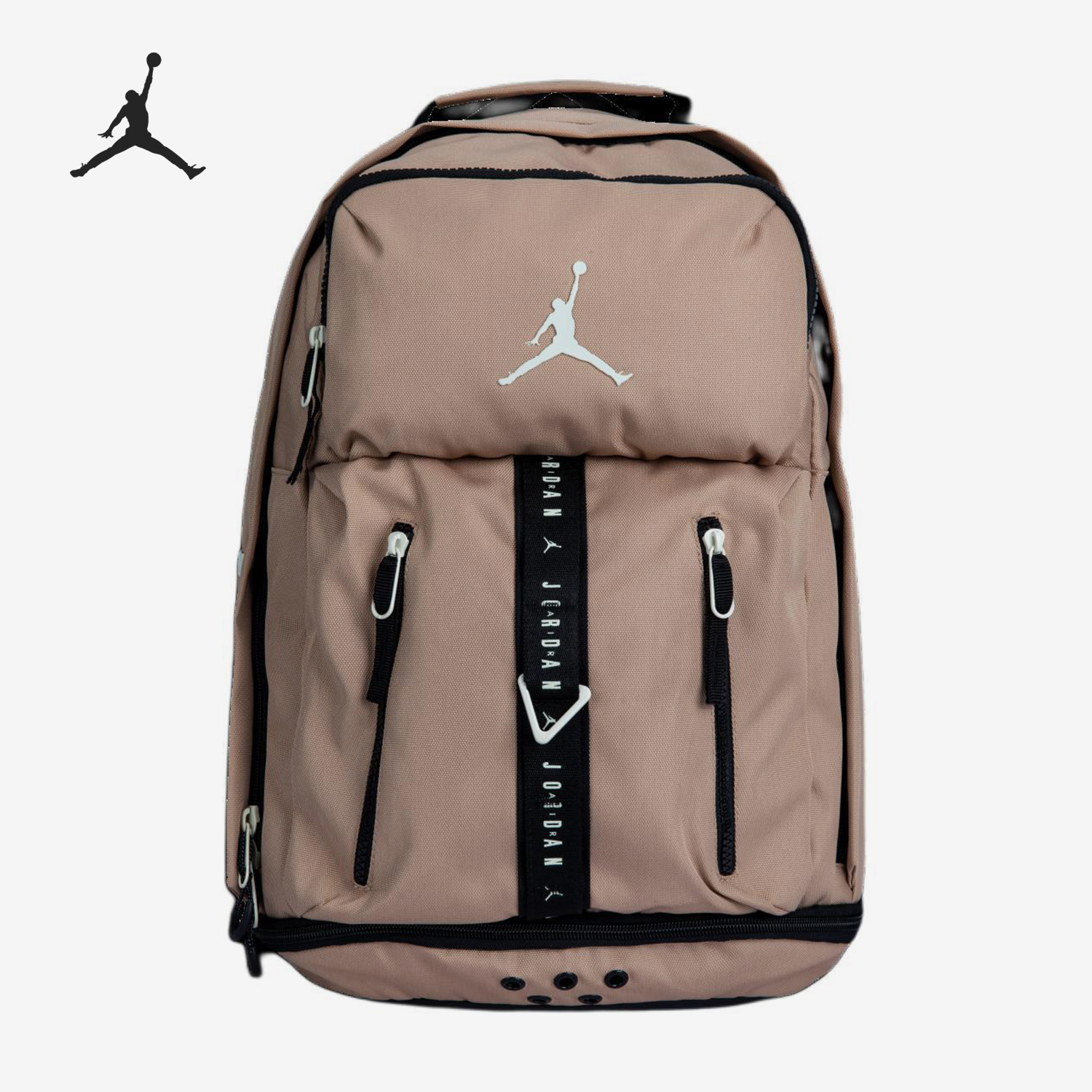 Nike/耐克正品JORDAN男女篮球大容量双肩包JD2433002AD-002