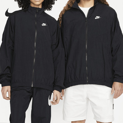 Nike/耐克正品春秋女士拉链宽松长袖经典夹克外套DM6185-010