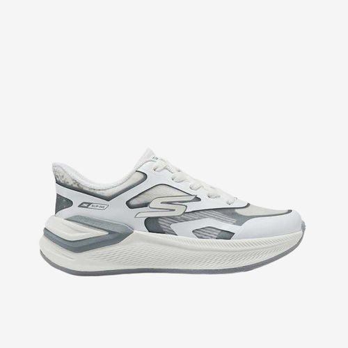 Skechers斯凯奇正品大童系带低帮舒适休闲运动鞋319105L-WHT