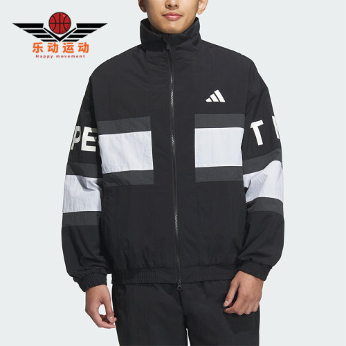 Adidas/阿迪达斯正品WORD WOV JKT男士透气立领时尚夹克JM2064
