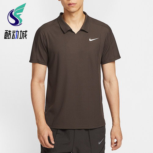 Nike/耐克正品CourtSlamDri-FIT休闲网球经典Polo衫HM6753-237