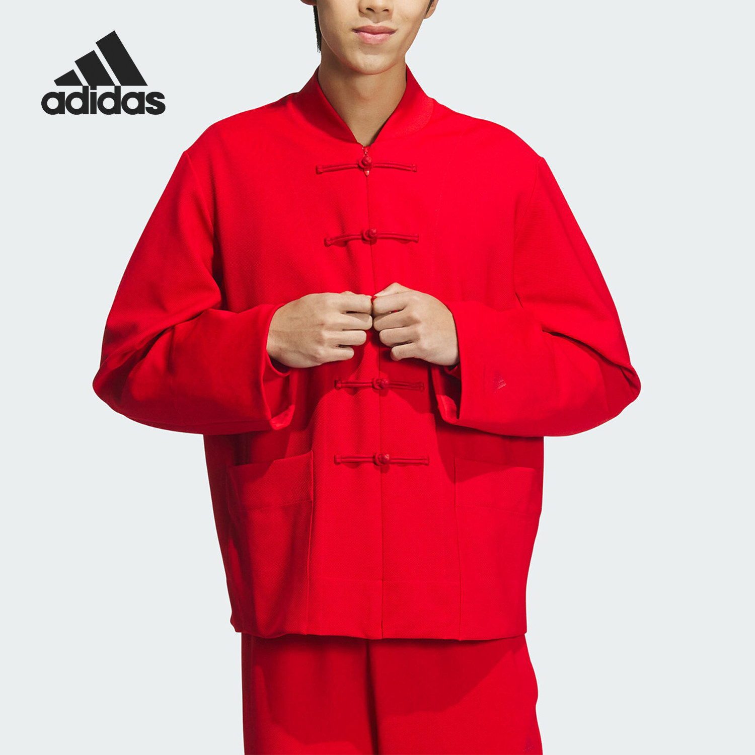 Adidas/阿迪达斯正品联名款情侣唐装休闲运动时尚外套JE1118,运动服/休闲服装,运动茄克/外套,淘宝优惠券,粉丝福利购,淘宝优惠卷