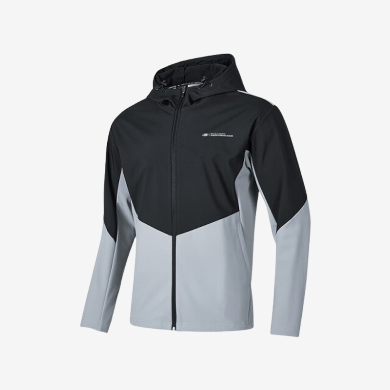 Skechers/斯凯奇正品2024新款男士时尚加绒连帽梭织运动外套