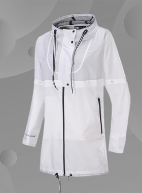 -李宁风衣女夏季系列运动时尚系列舒适常规连帽潮流外套LFDP018